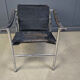 LC-1 chair in black ponyskin by Le Corbusier for Cassina 1970s