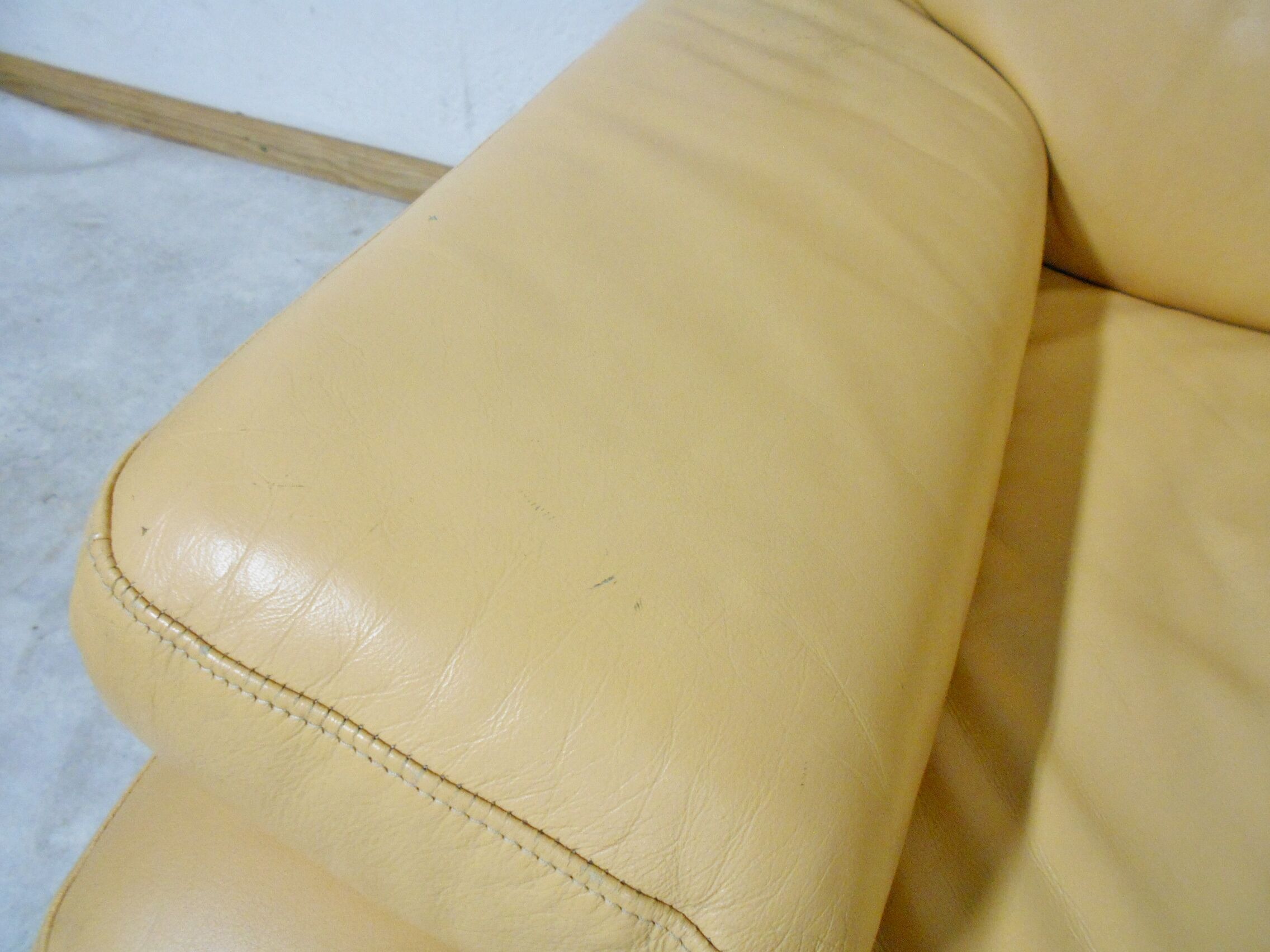 Leather armchair
