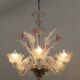 20th Century Modern Venetian Murano Glass Chandelier "Ca'rezzonico" Style
