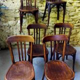 Set of 6 Baumann bistro chairs