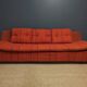 Sicaf goose feather-filled terry fabric sofa