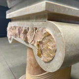 Tesselated column coffee table by Maitland Smith, 1970s