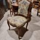 Ensemble table et chaises en merisier