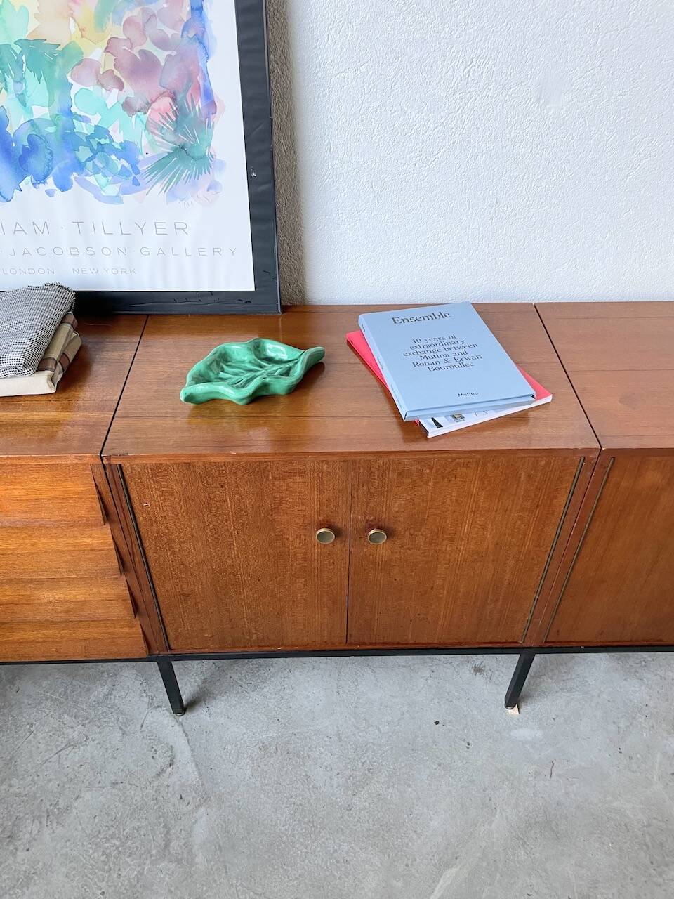 Vintage 50s modernist sideboard