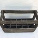 Former wooden wine box 10 bottles marking 1953 vintage