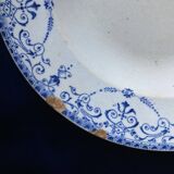 Assiettes terre de fer HB & C modèle Balzac