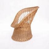 Corolla chair in rattan