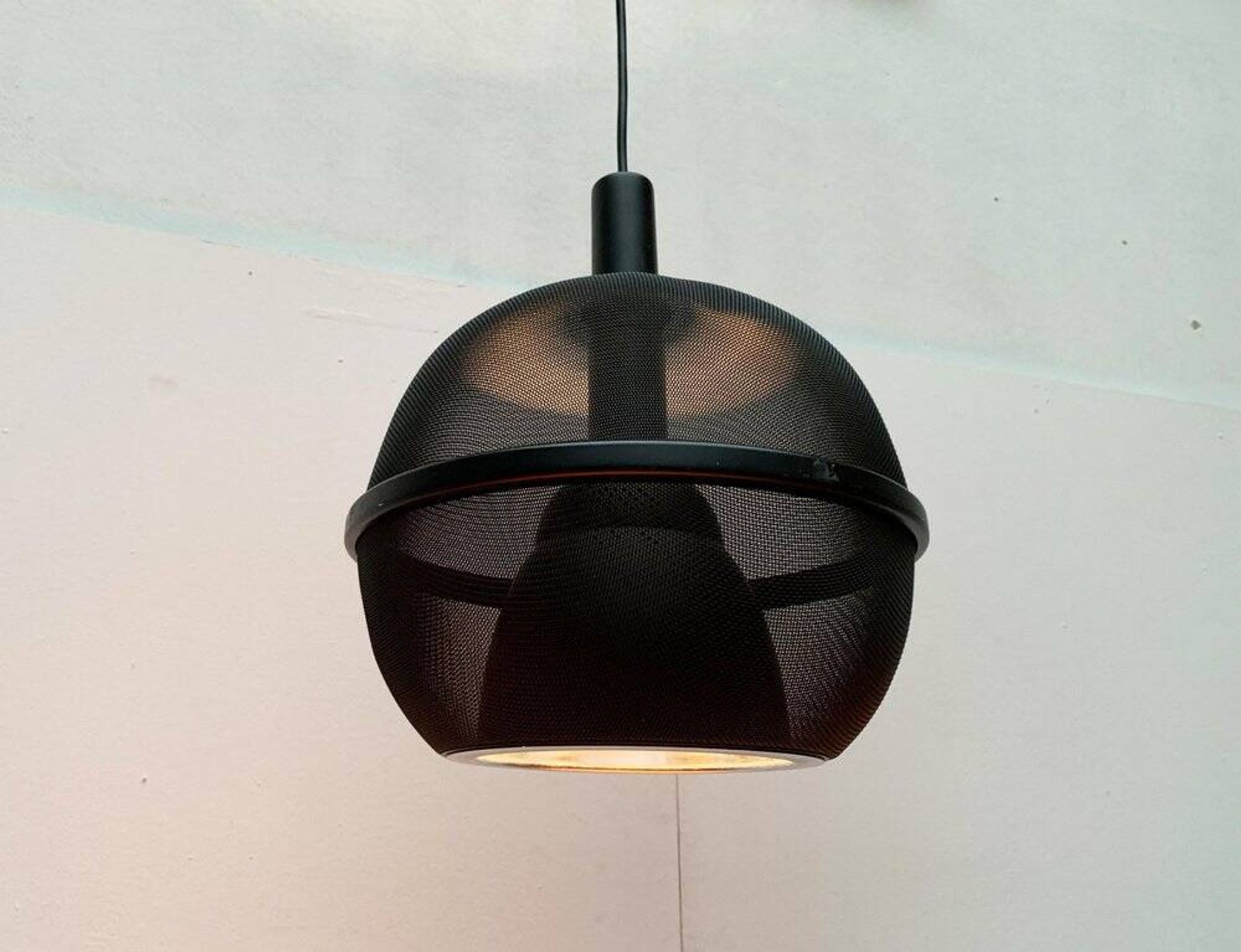 Suspension Allemande de Plafond en Maille Space Age par Roger Tallon pour Erco