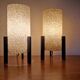 Pair of Midcentury Table Lamps Rockets, Germany, 1970s