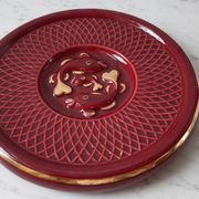 Set of bottle coasters and art deco flat 30s