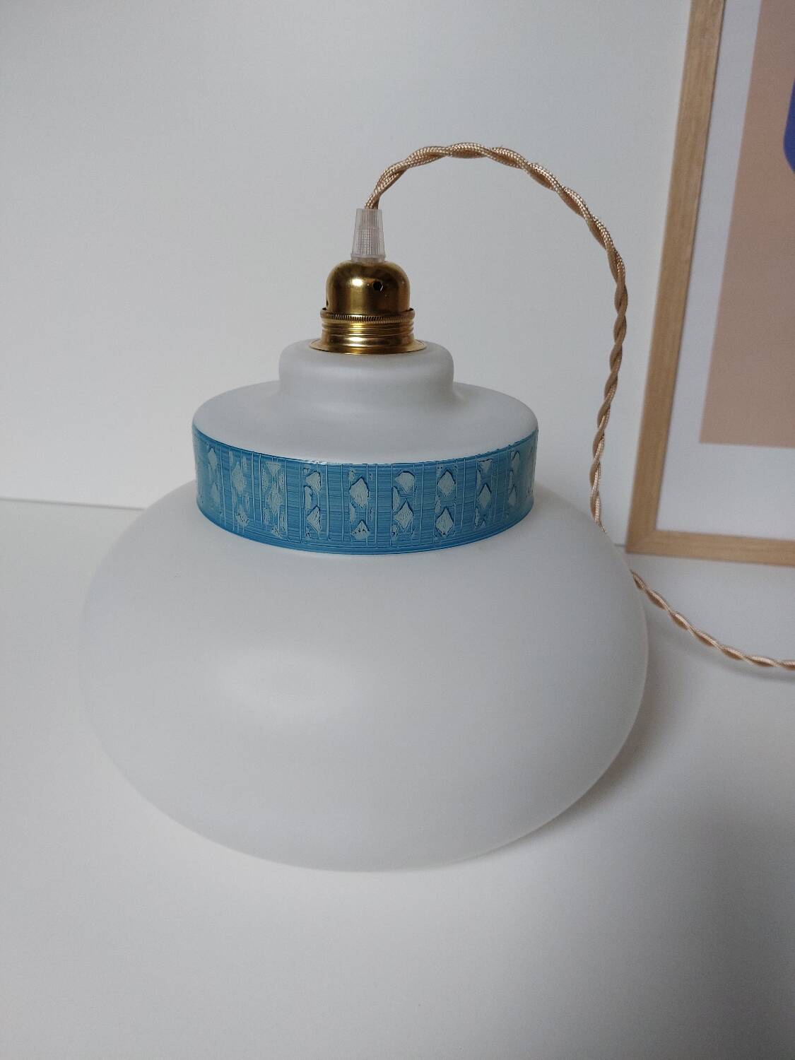 Vintage 70s pendant light