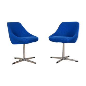 Pair of vintage shell chairs