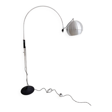 Lampadaire globe oculaire réglable Space Age des années 1970