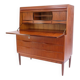 Torvits secretary in teak, retro vintage Danish style from the 1960s.