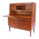 Torvits secretary in teak, retro vintage Danish style from the 1960s.
