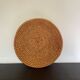 Woven straw basket