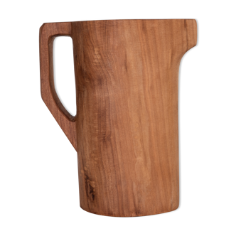 Wooden pitcher