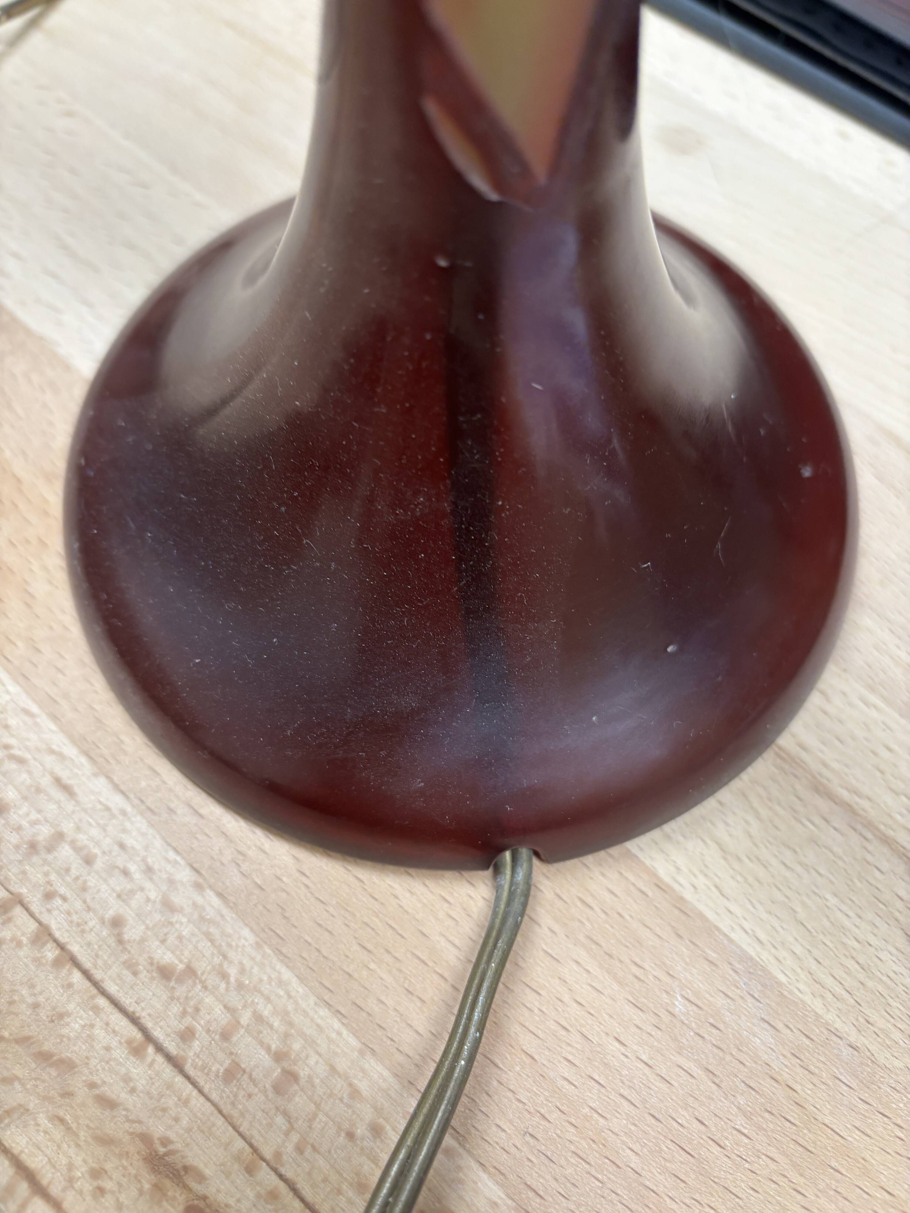 Gallé lamp base
