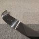 Cheese knife with silver-plated metal handle, silversmith Ercuis Valencay