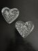 paire de bougeoirs coeur 1960