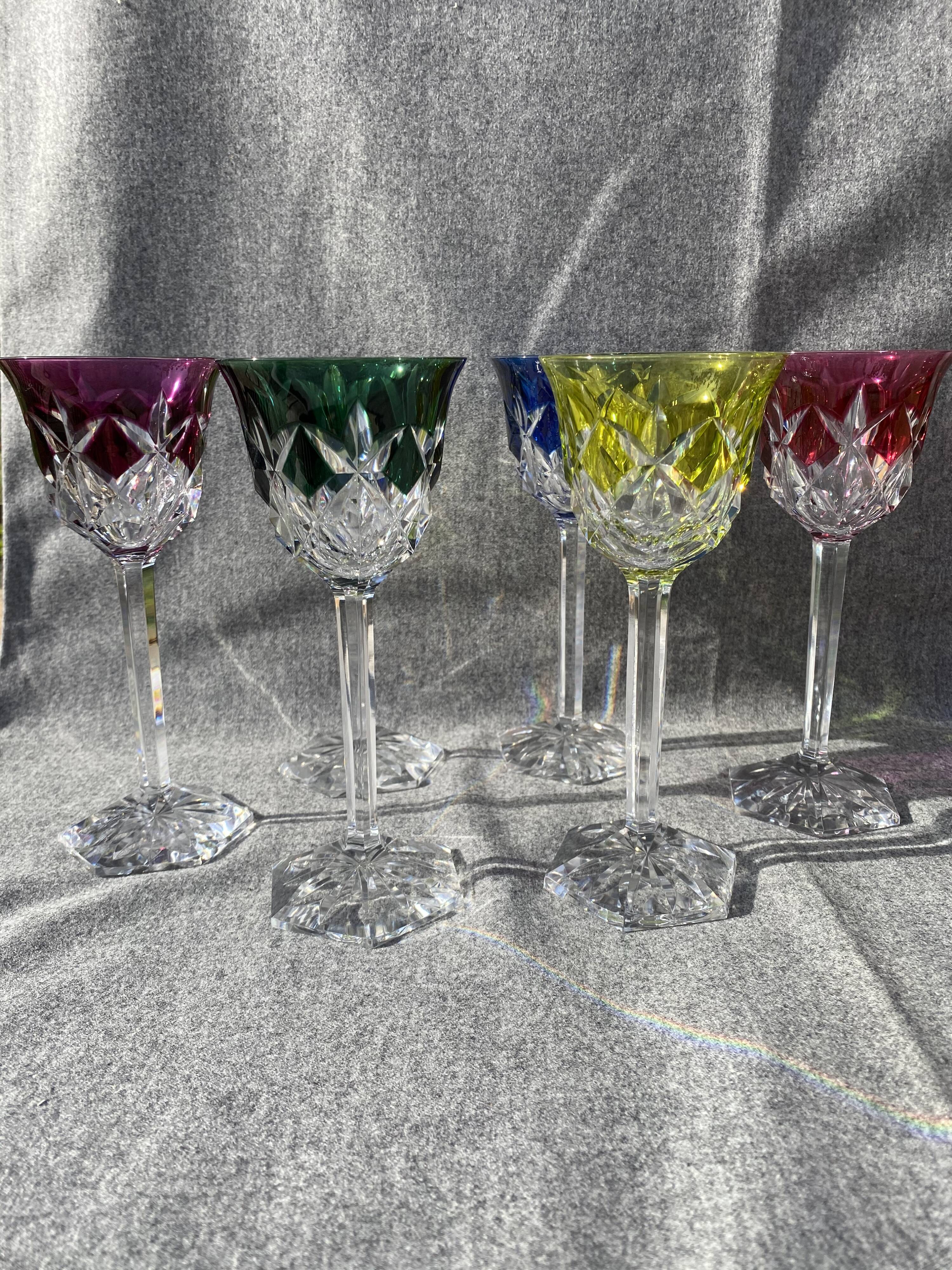 Val Saint Lambert glasses