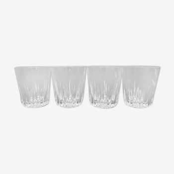 Série de 4 verres à whisky