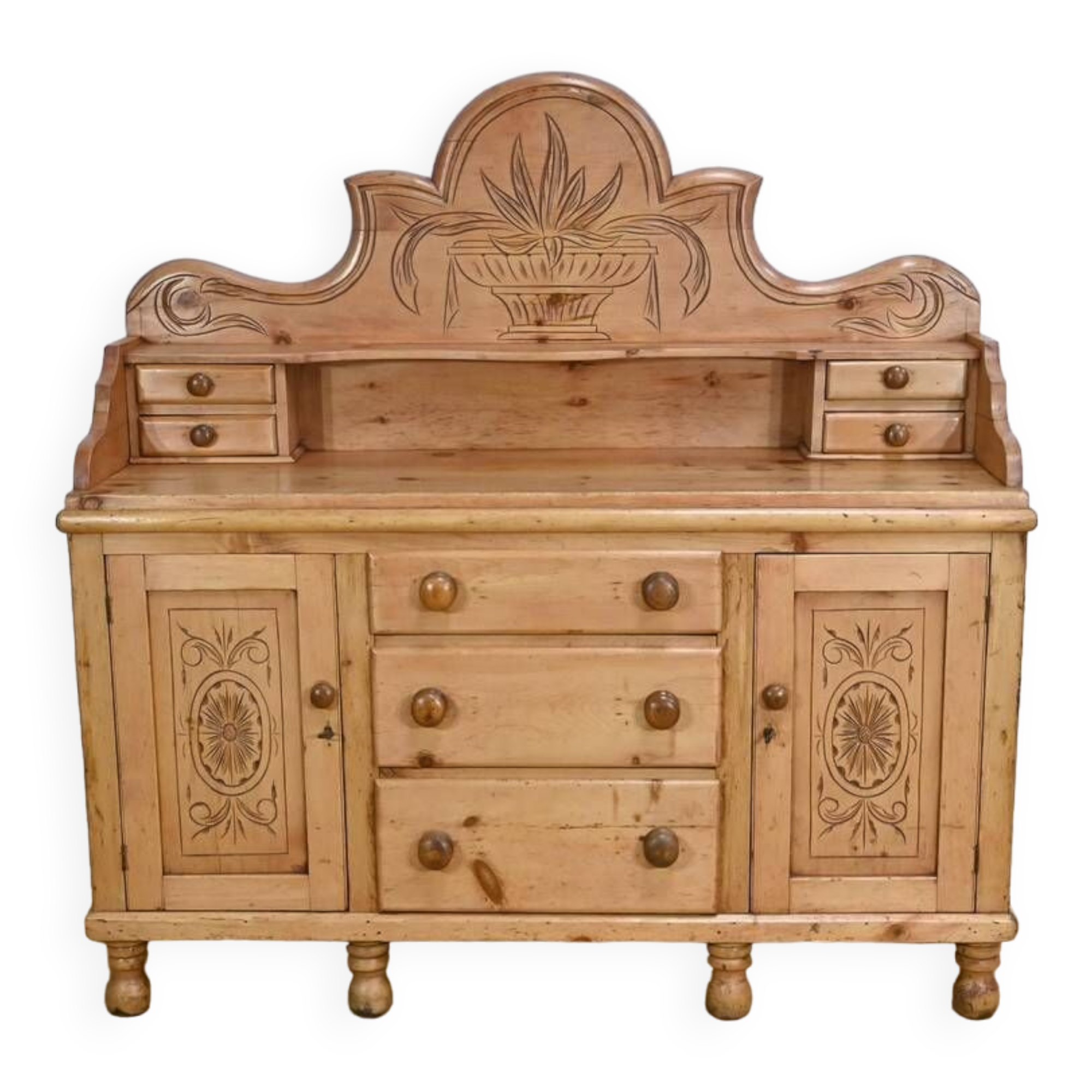 Pine Sideboard, Wales - 1920s