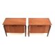 Two vintage bedside tables by Louis van Teeffelen for Wébé from the 1960s