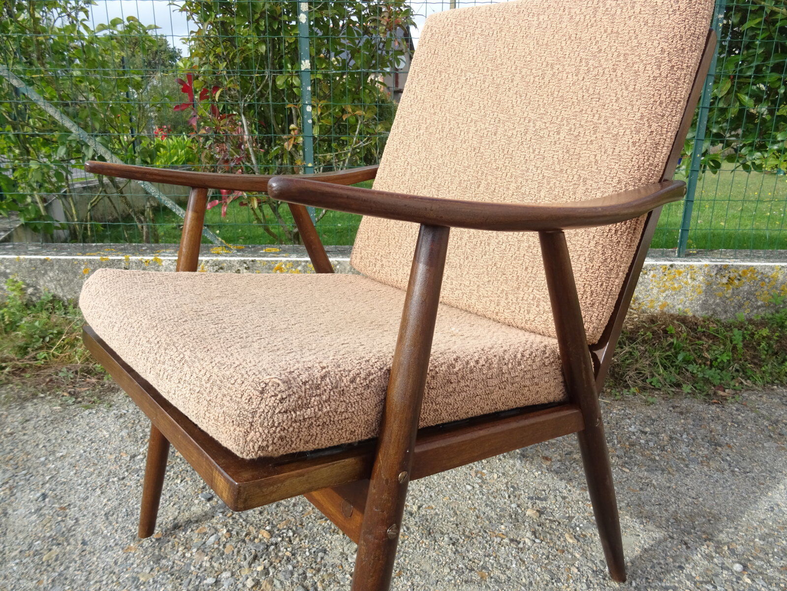 Armchair Thonet boomerang