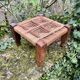 Large Indian rope stool from the early 20th century.