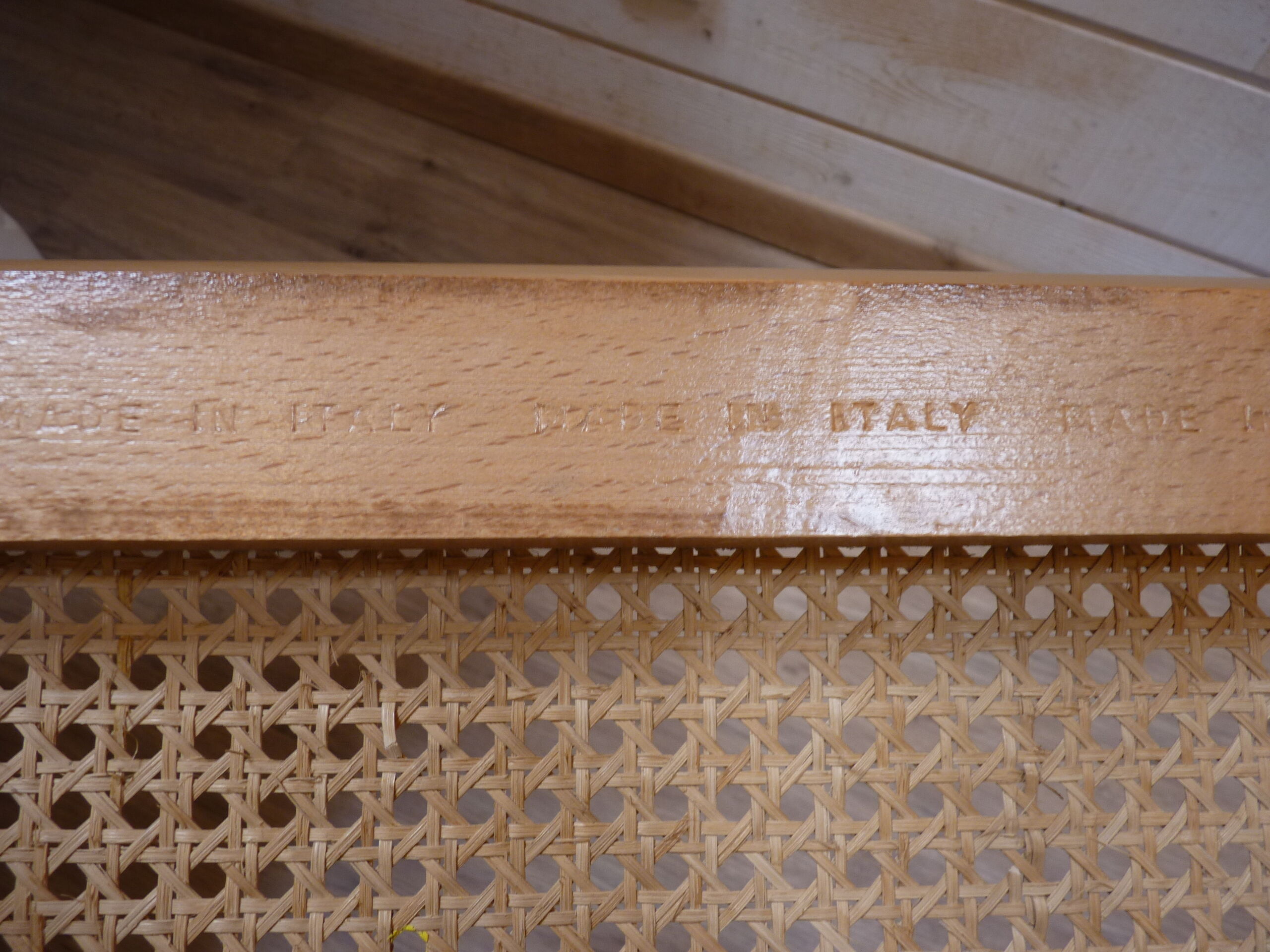 Eight chairs "Cesca B32" by Marcel Breuer