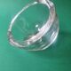 Vintage antique glass half-sphere ashtray