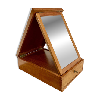 Miroir et rangement design scandinave 1950.