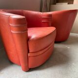 Pair of art deco armchairs