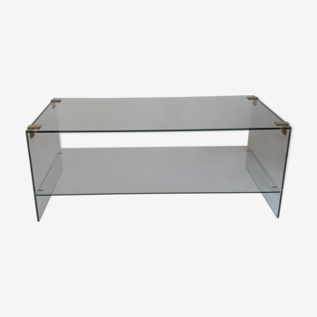 Table basse en verre