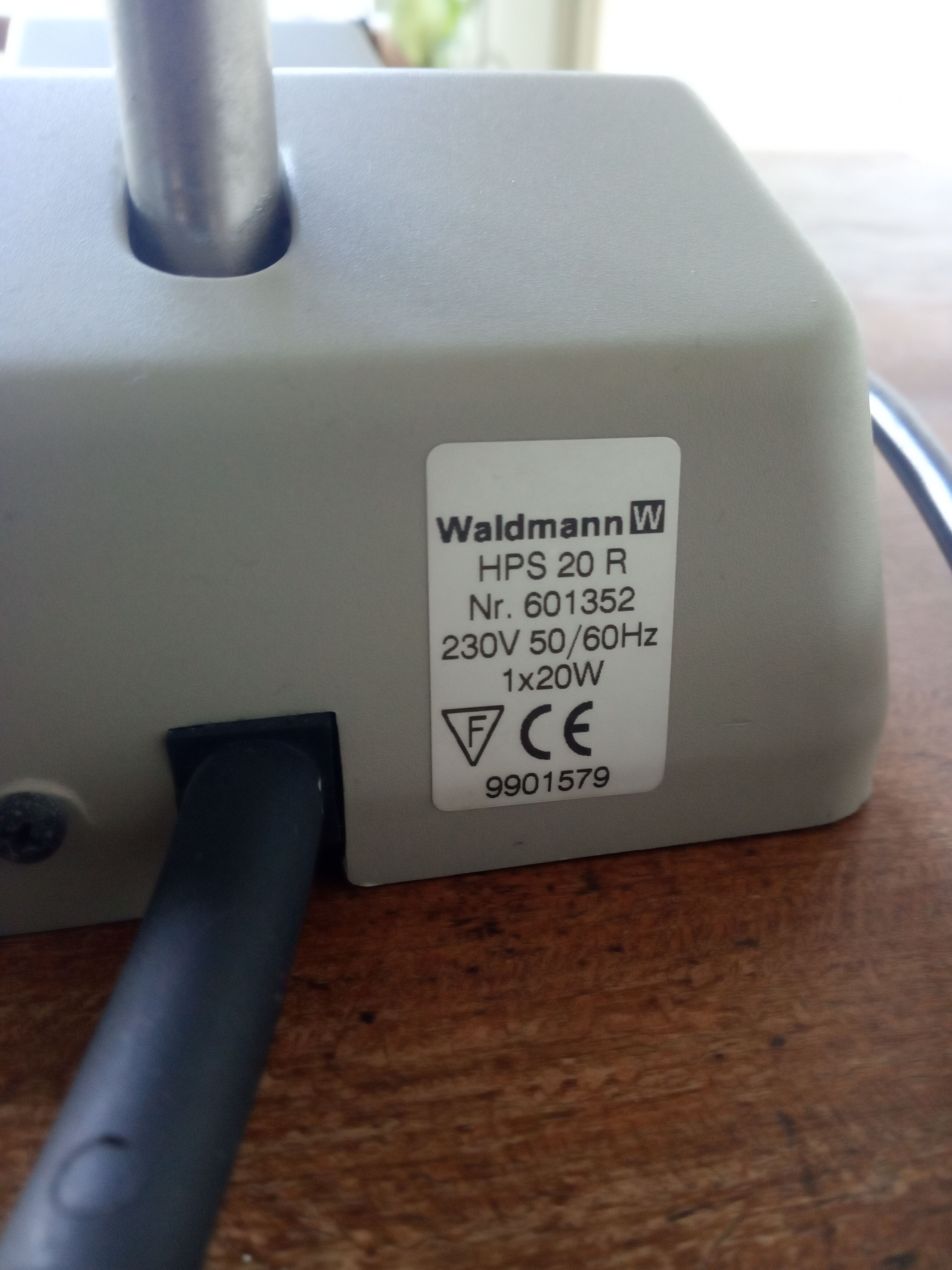 Paire de lampes Waldmann