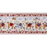 Hand-knotted rug, vintage Turkish rug 51x186 cm