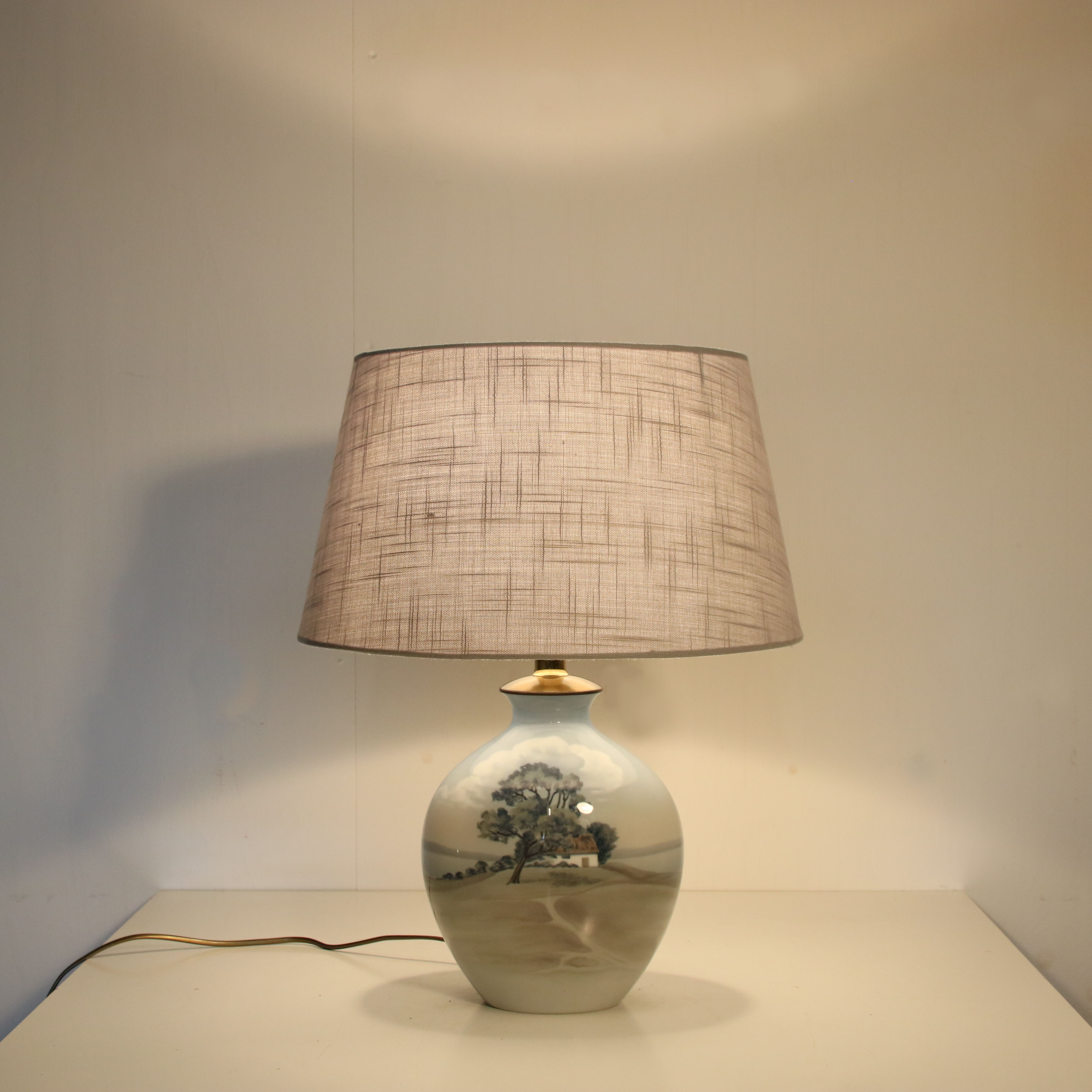 1970s Table lamp by B&G Copenhagen Porcelain, Denmark
