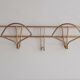 Golden wall coat rack 50s