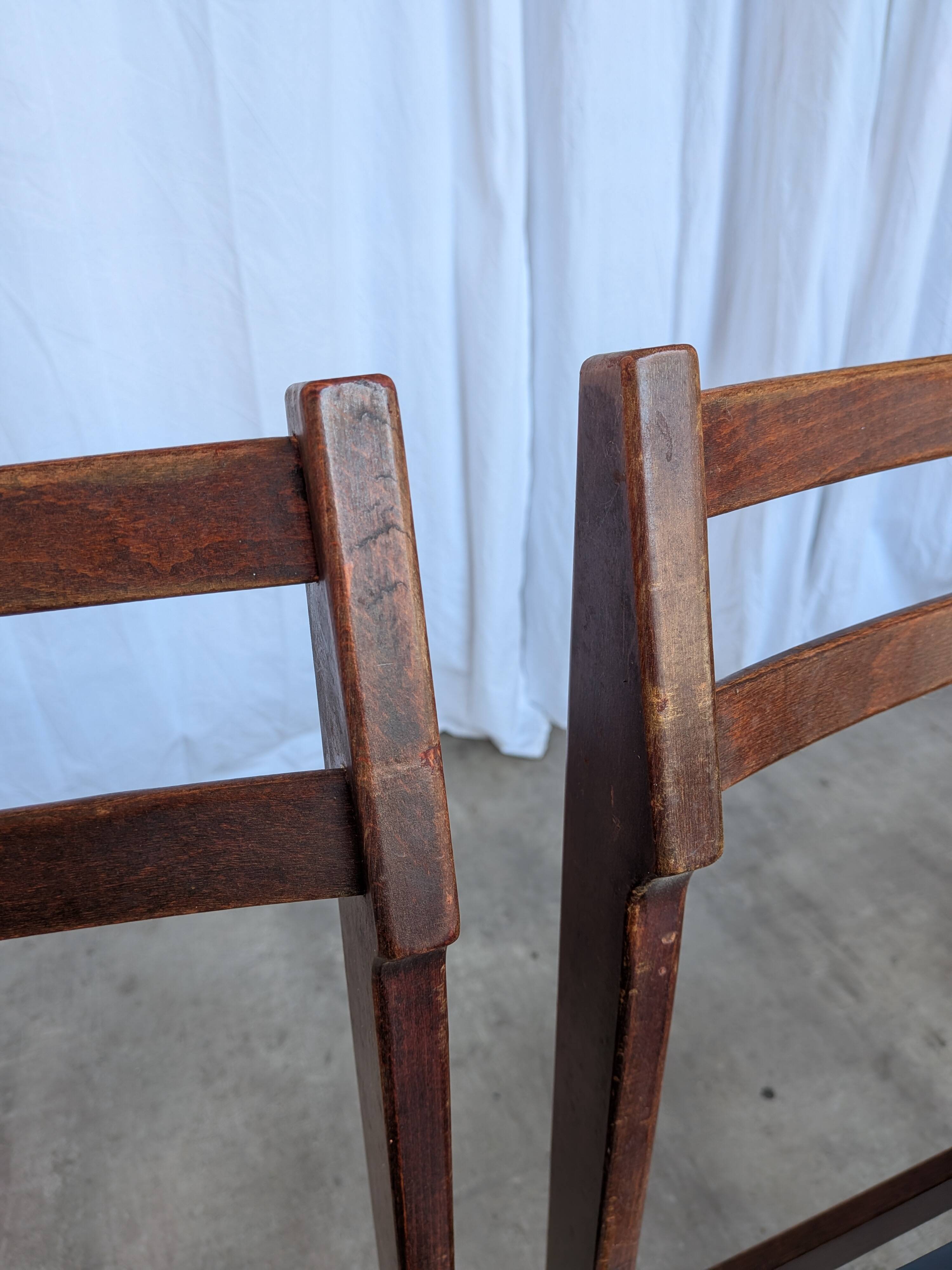 Chaises de salle à manger vintage stol kamnik : années 1970, style scandinave moderne, ensemble de 4
