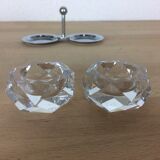 Baccarat pepper shaker, crystal