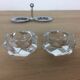 Baccarat pepper shaker, crystal