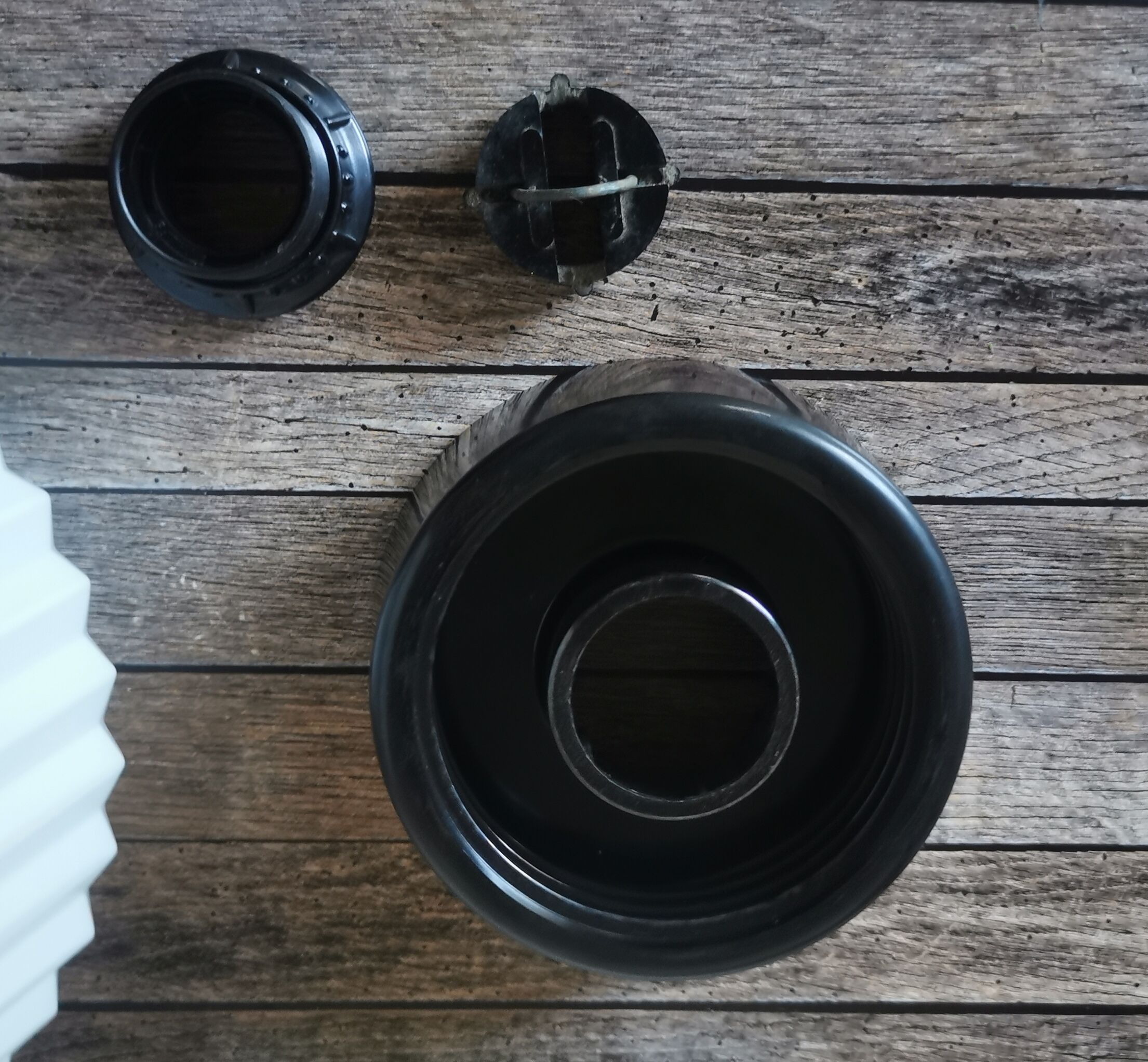 Philips vintage ceiling lamp pleated glass