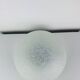 Domec XL speckled glass ball applique by Vianne, hemisphere, ceiling light.