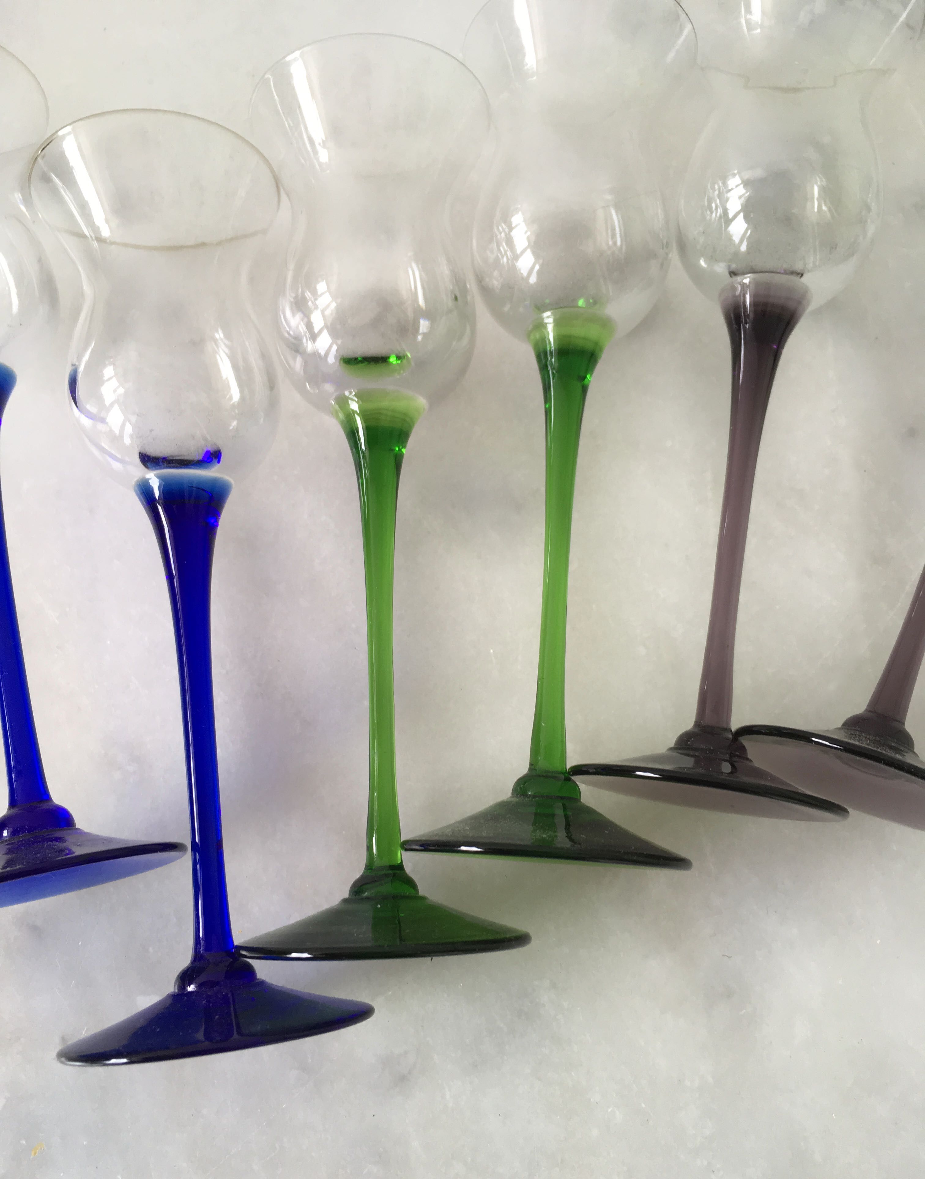 Set of 6 alcohol glasses