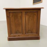 1950s walnut counter or desk