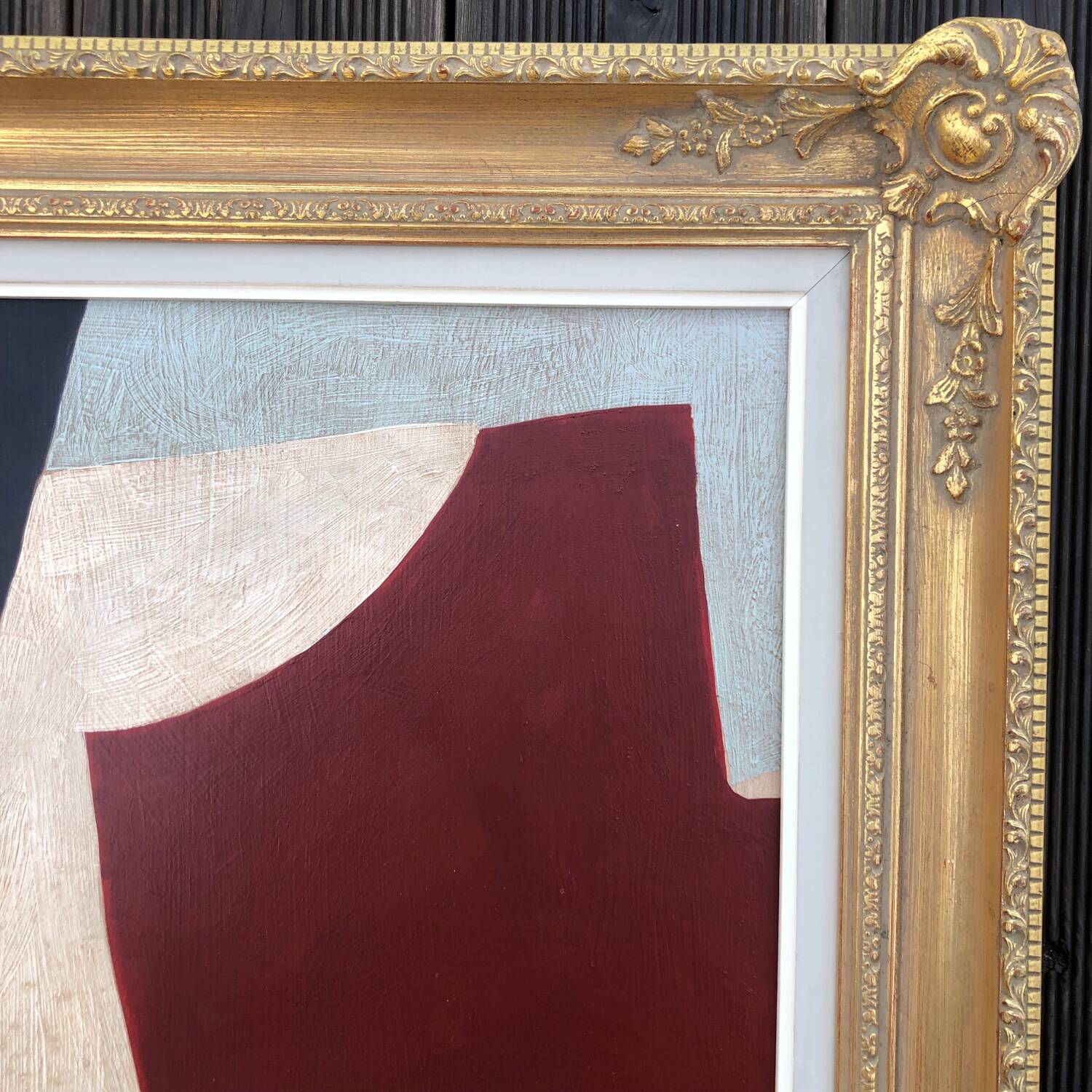 Large abstract painting