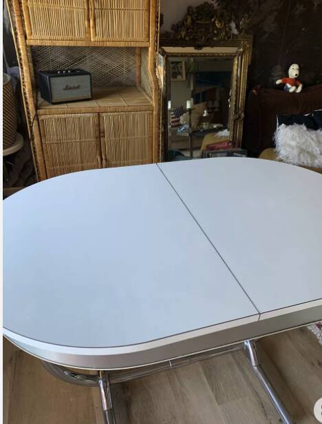 Vintage 70s Formica and chrome table