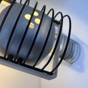 Pair of vintage Sintesi adjustable wall lights, by Gismonti for Artemide, Italy 1975