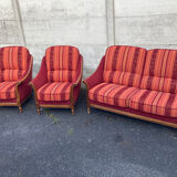 Ensemble canapé et fauteuil